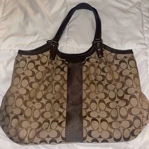 Vintage Coach monogram purse